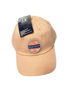 PGA Tour Hat Women's Golf Hat Brand New Peach Pearl Sports Cap Baseball Hat New